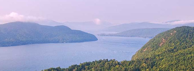 "Beautiful View of Lake George"